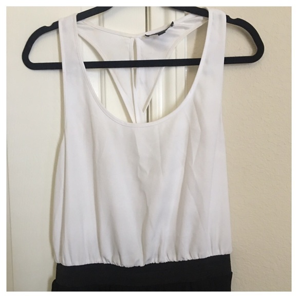 Banana Republic Colorblock Pleated Patio Dress - Picture 3 of 14